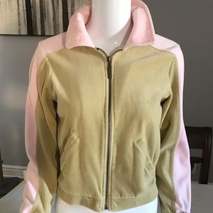 Woman’s size S zip up jacket.